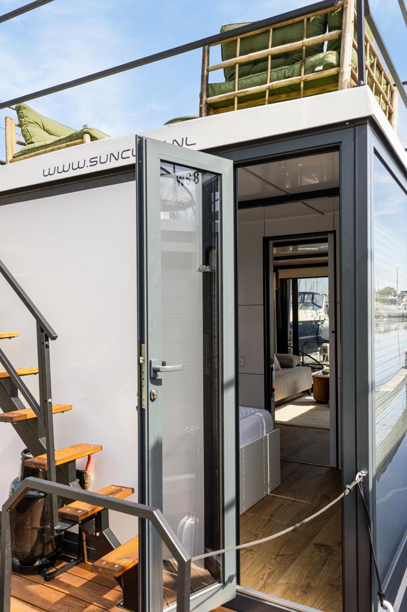 זייוולדה Cosy Tiny Houseboats Near Beach And Restaurants By Weltevreden Experience מראה חיצוני תמונה