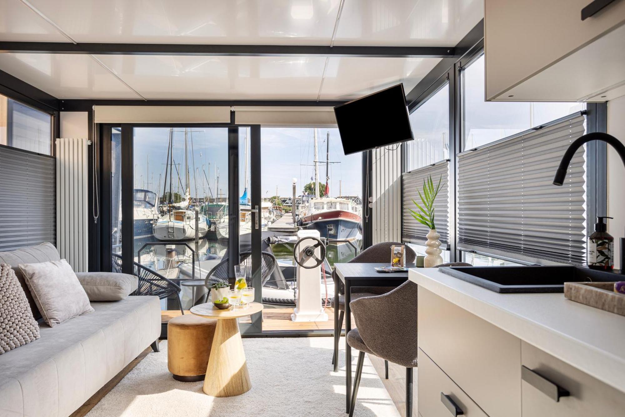 זייוולדה Cosy Tiny Houseboats Near Beach And Restaurants By Weltevreden Experience מראה חיצוני תמונה